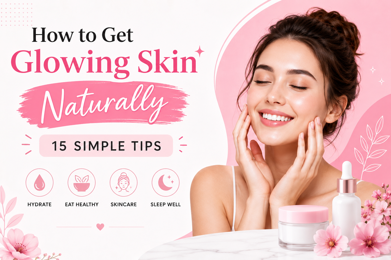 how to get glowing skin
